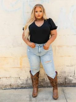 D & J Industies Co., LTD. New Arrivals Bubble Bodysuit - Black