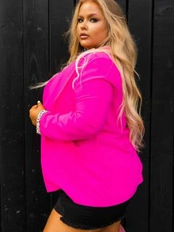 Dongguan Haohoo Clothing CO., Ltd Pink Cadillac Blazer New Arrivals