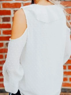 D & J Industries She's Somethin' Top - White