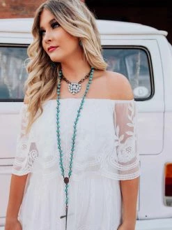 D & J Industries The Getaway Dress - White Sale!