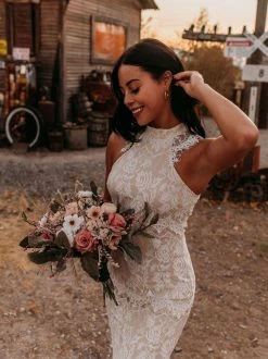Southern Fried Chics Bridal To Have And To Hold Lace Dress - Ivory