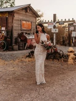 Southern Fried Chics Bridal To Have And To Hold Lace Dress - Ivory