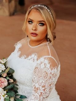 D & J Industries Bridal Tonight We Dance Dress - White