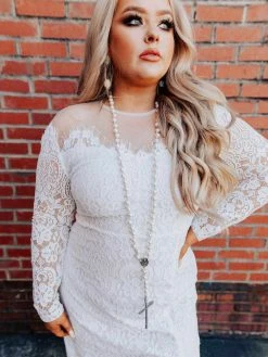 D & J Industries Bridal Tonight We Dance Dress - White