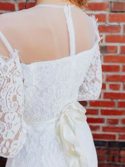 D & J Industries Bridal Tonight We Dance Dress - White