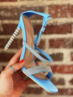 Azalea Wang Sale! Tricky Blue Heel