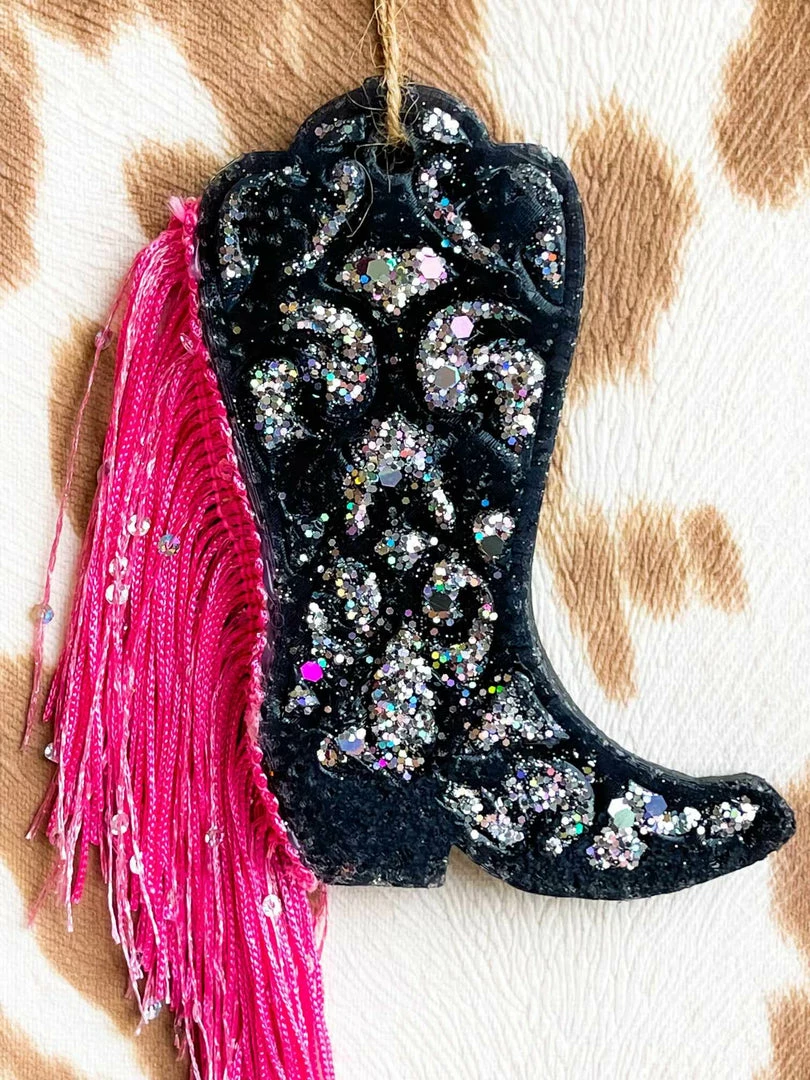 Southern Custom Designs Western Boot Fringe Freshie Accessories