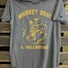 Country Deep Clothing Whiskey Bent And Hell Bound Tee