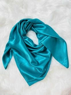 Rowdy Crowd Clothing Wynonna Wild Rag - Turquoise