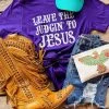 GTN Leave The Judgin To Jesus Tee Clothing
