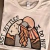 Miss Mud Pie Dust Settles I Do Not T-shirt - Cream
