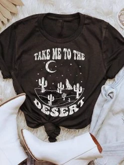 Miss Mud Pie Take Me To The Desert Tee Clothing