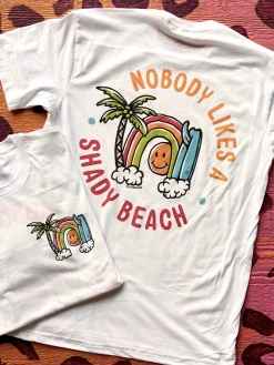 Miss Mud Pie Nobody Likes A Shady Beach T-shirt