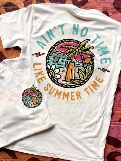 Miss Mud Pie No Time Like Summer Time T-shirt